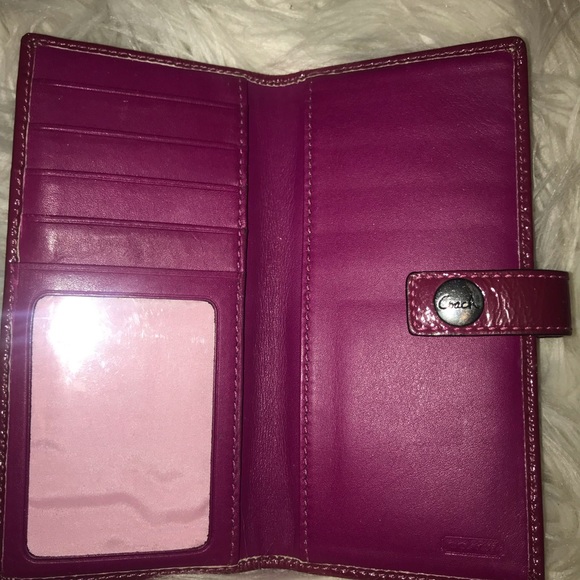 Coach purple Wallet - Picture 3 of 4